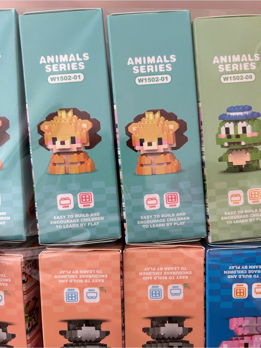 Animal Series Pixel Build Figures - bricks like Lego toy blocks - Picture 3 of 6